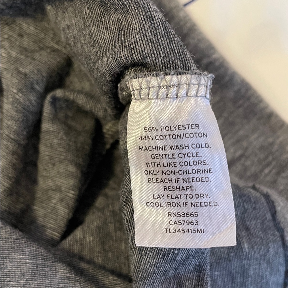 Heather Gray Long Sleeve Dress - Picture 4 of 5